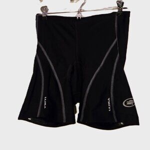 PERFORMANCE As-New Ultra Unpadded Biking Cycling Shorts, Black Women's L